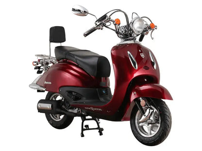 Alpha Motors Firenze 50cc Scooter, EURO5 Compliant, 25/45 km/h - Mofaroller Firenze