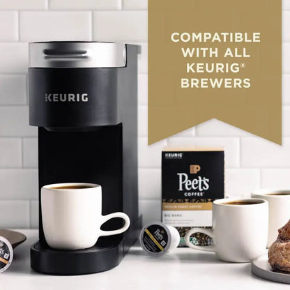 Peet's Coffee French Roast Dark Roast K-Cup Pods, 54 Count - Keurig Coffee Maker