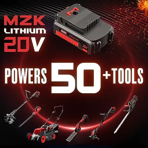 MZK 2-in-1 Cordless Pole Saw With Mini Chainsaw And 3 Replacement Chain